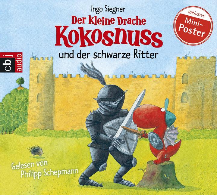 Actual product image The little dragon coconut and the black knight (Ingo Siegner, Philipp Schepmann, German)