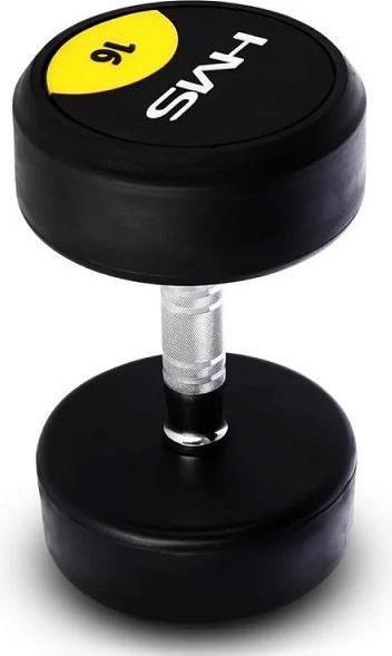 Produktbild HMS Gummierte Kurzhantel 16kg HG PRO 16 (1 x 16 kg)