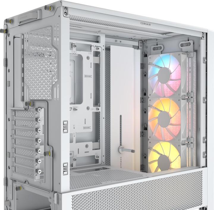 Produktbild Corsair 4000D FRAME RS ARGB WHT MID CASE (Mini-ITX, ATX, E-ATX, mATX)