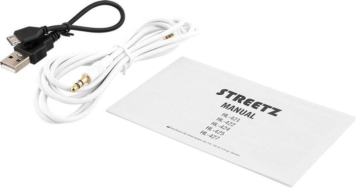 Image du produit Streetz BT200 (pas de réduction du bruit, 22 h, Filaire, Sans fil)