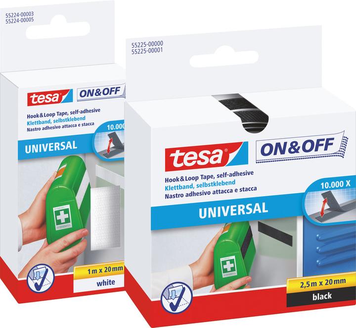 Actual product image tesa On Off Velcro tape (20 mm)