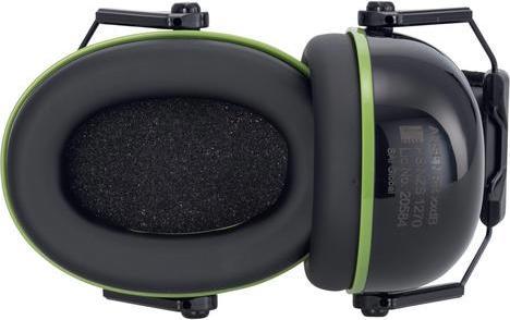 Produktbild Uvex Safety Kapselgehörschutz K10 schwarz, grün SNR 30 dB Grösse L, M, S (1 x)