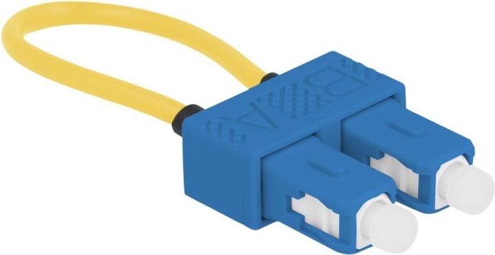 Immagine prodotto Delock Adattatore per loopback in fibra ottica SC / UPC monomodale blu