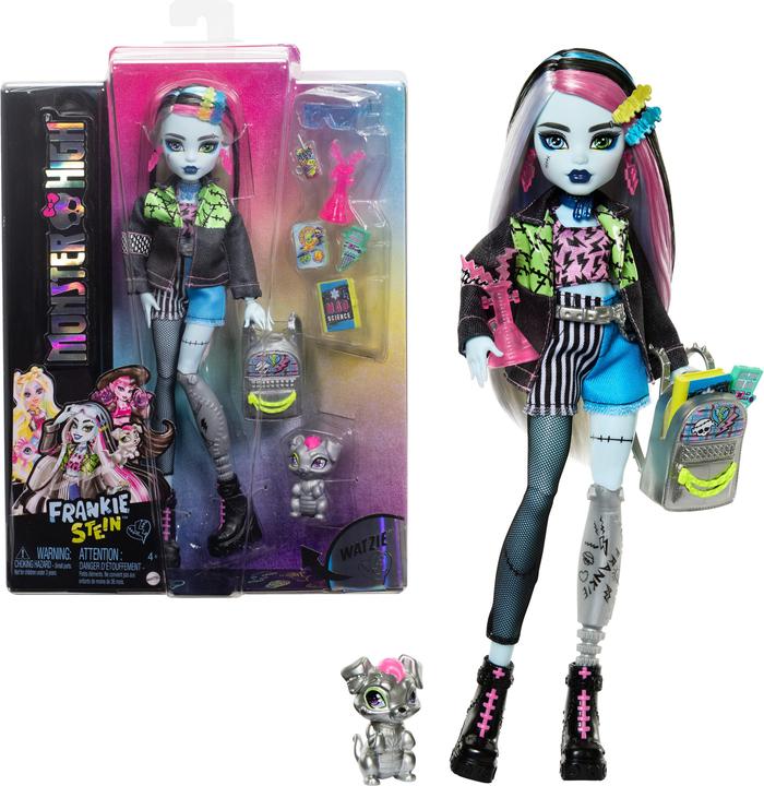 Productafbeelding Monster High vernieuwde kern Frankie pop