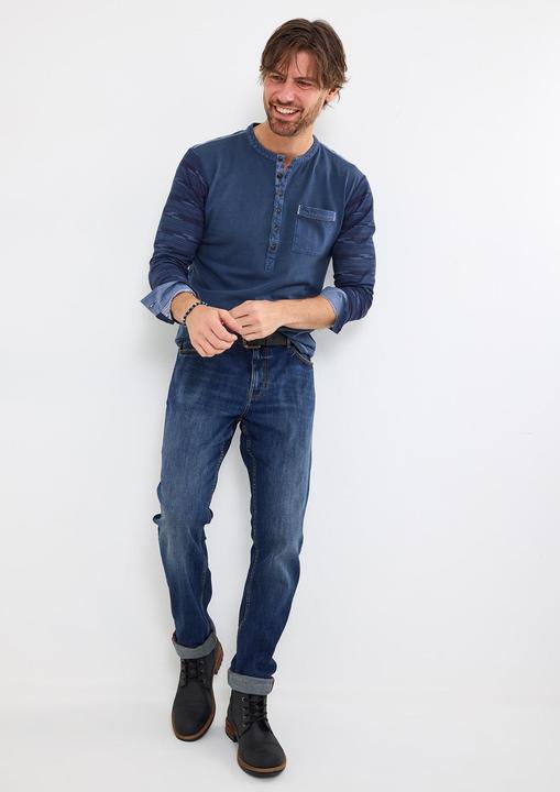 Produktbild Joe Browns Contrast Aztec Long Sleeve Henley (XL)