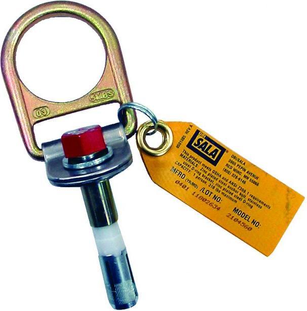 3M DBI SALA stalen D-ring ankerpunt voor beton, type: D-RING