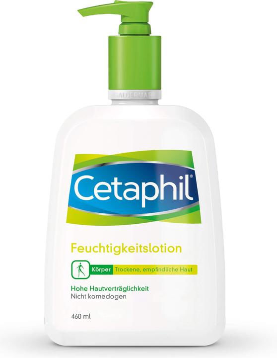 Produktbild Cetaphil Feuchtigkeitslotion, 460 ml Lotion (460 ml, 24h Creme)