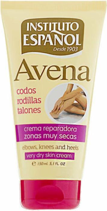 Actual product image Instituto Español AVENA crema reparadora zonas muy secas 150 ml (Foot cream & foot gel, 150 ml)