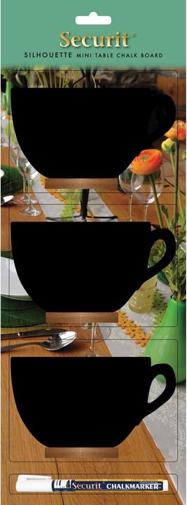 Produktbild Securit Silhouette Cup (Wandtafel, 44 x 29 cm)