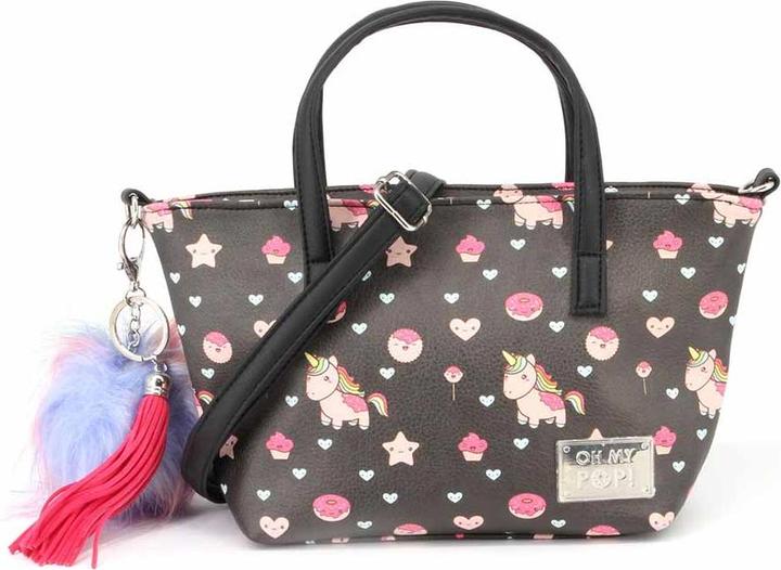 Actual product image Oh My Pop! Small Tote Handbag Popnicorn