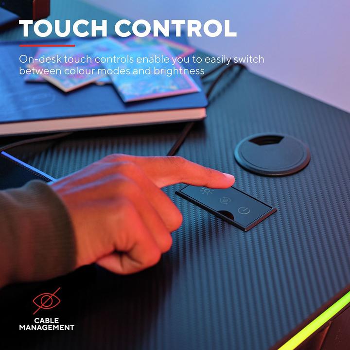 Immagine prodotto Trust GXT 709 Luminus Scrivania Gaming LED