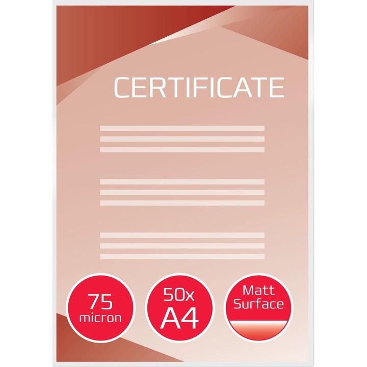 Immagine prodotto GBC Sacchetto di laminazione (A4, 50 Pezzo/i, 75 µm)