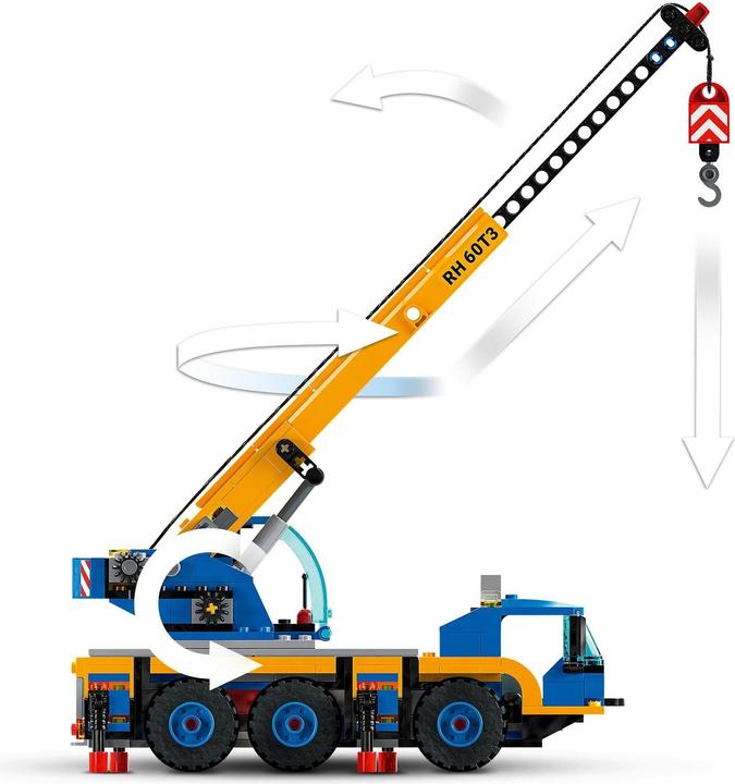 Produktbild LEGO Geländekran (60324, LEGO City)