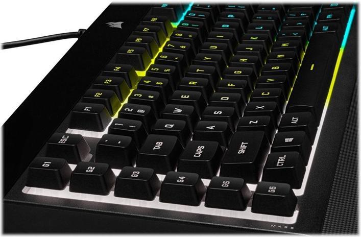 Image du produit Corsair K55 RGB Pro (US, Filaire)