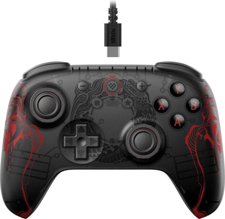 Actual product image 8bitdo Ultimate 2C Wired Pad Black Myth Wukong (PC)