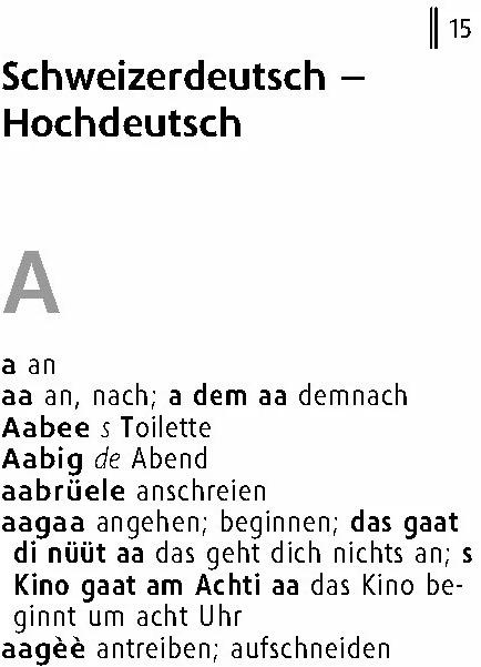 Produktbild Langenscheidt Lilliput Schweizerdeutsch (Deutsch, Schweizerdeutsch, 2023)