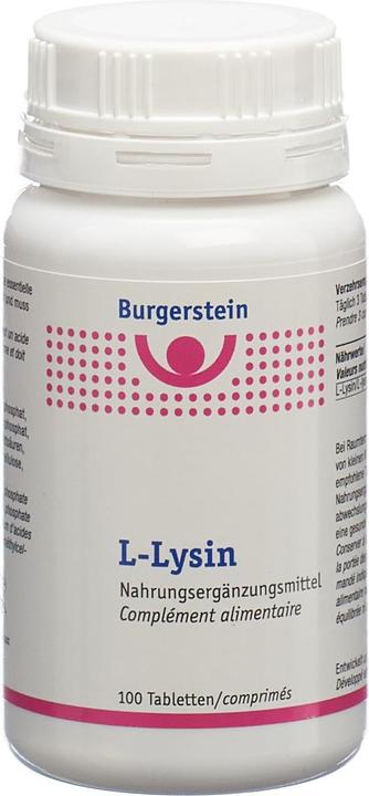 Immagine prodotto Burgerstein L-lisina (90 Pezzo/i, Pillole, 50 g)