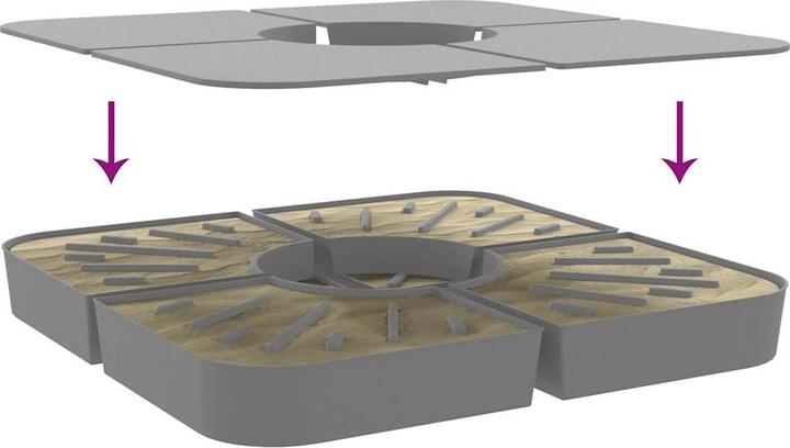 Actual product image VidaXL Reuel
