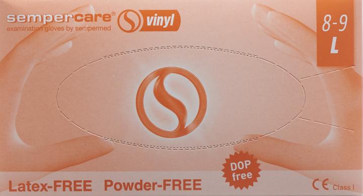 Image du produit Sempercare Gant jetable non poudré en vinyle (L)