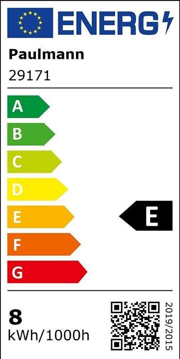 Energie-Label Paulmann Reflektor (GU10, 8 W, 750 lm, 1 x, E)