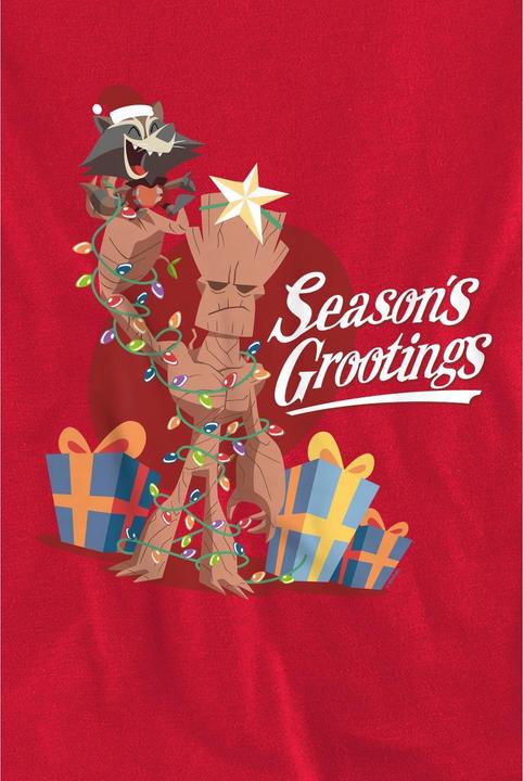 Actual product image Guardians of the Galaxy Unisex Adult Seasons Grootings Sweatshirt (L)