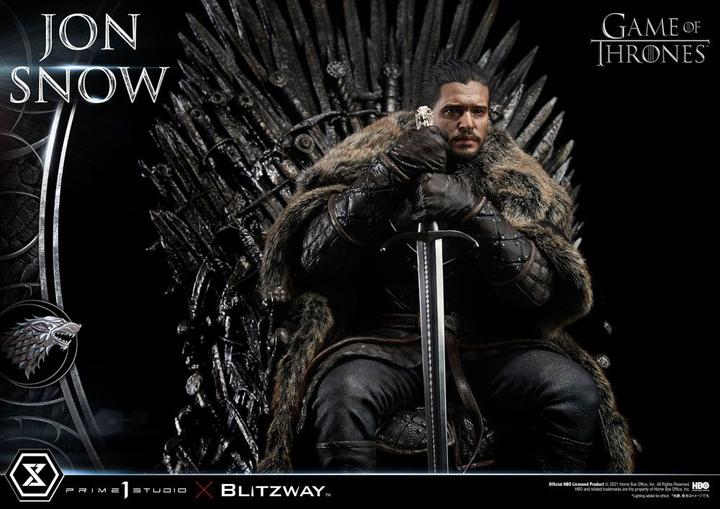 Actual product image Prime 1 Studio Game of Thrones statuette 1/4 Jon Snow 60 cm