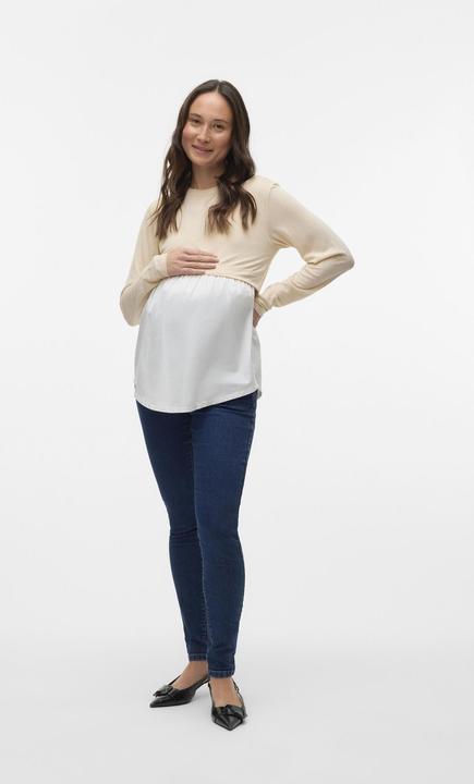 Image du produit Mamalicious Coupe normale Top col rond Blouse (XL)