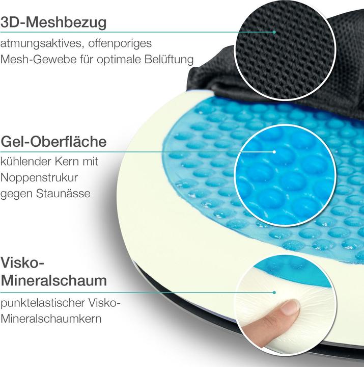 Produktbild Aktivshop Orthopädisches Drehkissen Gel