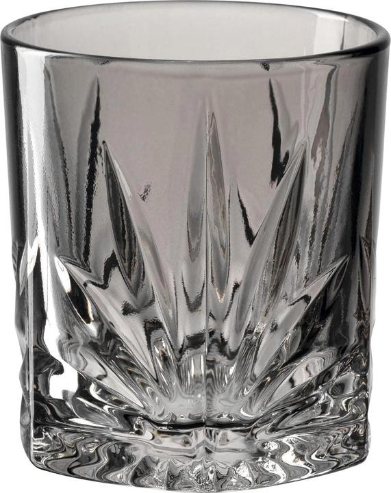 Produktbild Leonardo Whiskyglas Capri 220 ml, 4 Stück, Grau (2.20 dl, 4 x, Whiskygläser)