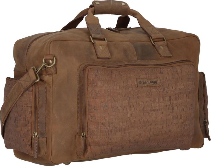 Produktbild Greenland Nature Nature Weekender Reisetasche Leder 50 cm Laptopfach (39 l)