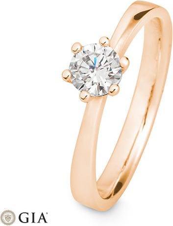 Actual product image Breuning RING - 6 prong setting (57, 585/14 K Gold)