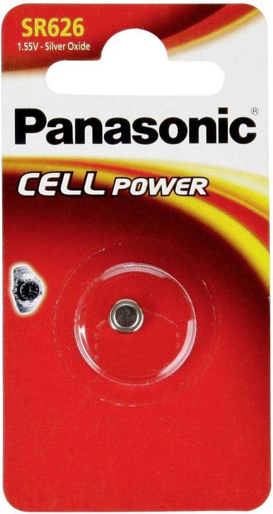 Actual product image Panasonic Silver Oxide SR626 (1 pcs., SR66, 28 mAh)