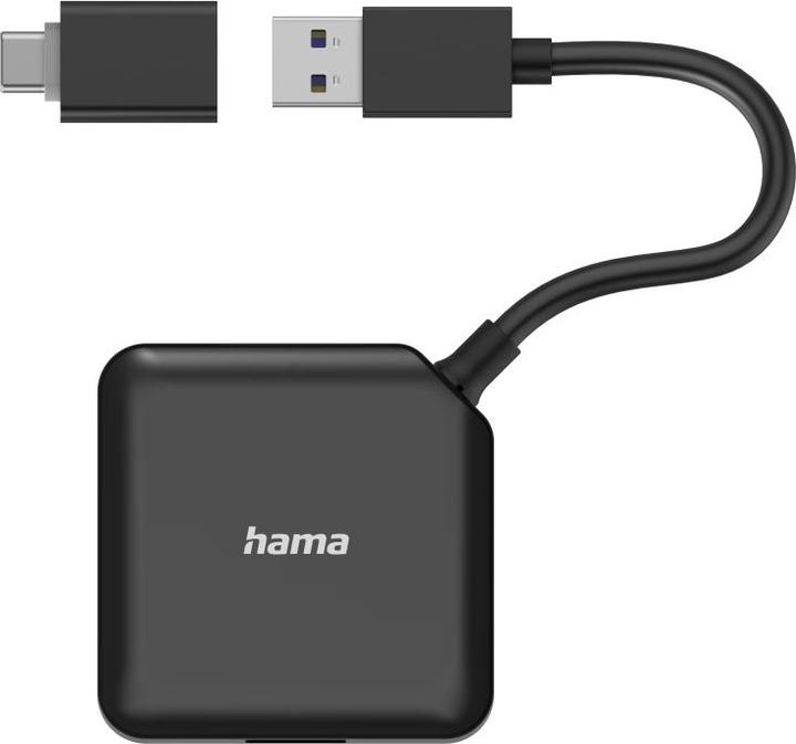 Produktbild Hama USB 3.2 Hub (USB-A, USB-C, 4 Ports)