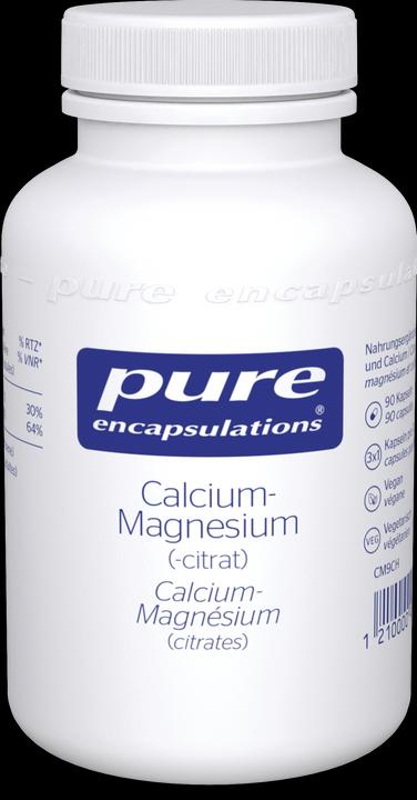 Actual product image Pure encapsulations Calcium-Magnesium Capsule (90 Piece, Capsules, 102 g)