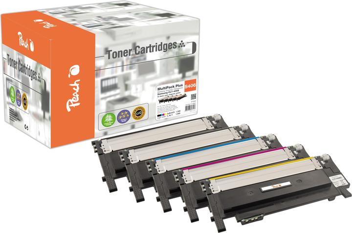 Image du produit Peach CLT-406S Multipack Plus (M, CF, Y, C)