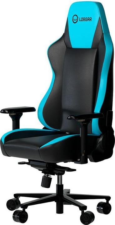 Actual product image Lorgar Base 311, Gaming chair, PU eco-leather, metal frame, multiblock mechanism, 4D armrests, 5