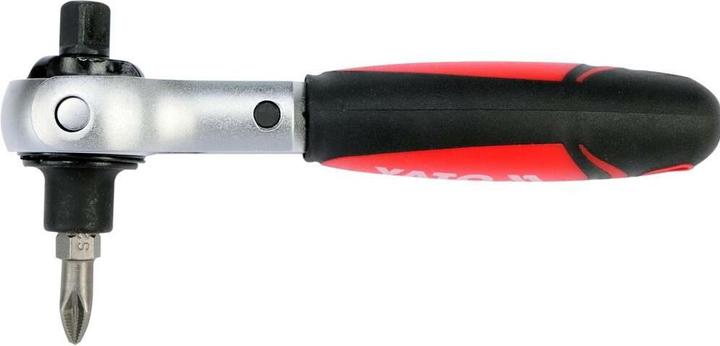 Immagine prodotto Yato yt-03311 Cricchetto, manico rotante in 2 direzioni (1/4")