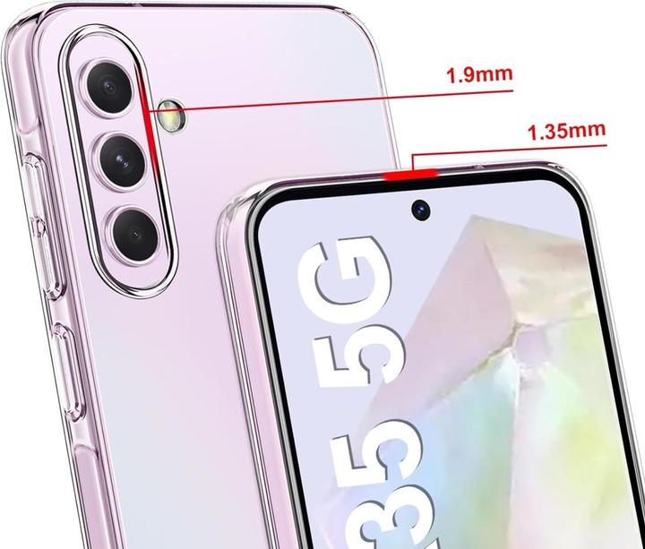 Produktbild Screenguard Flexible TPU Clear Case (Samsung Galaxy A35)