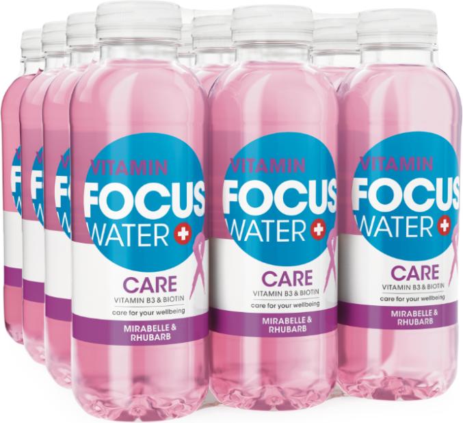 Produktbild Focuswater care (Mirabelle & Rhubarb, 6 x)