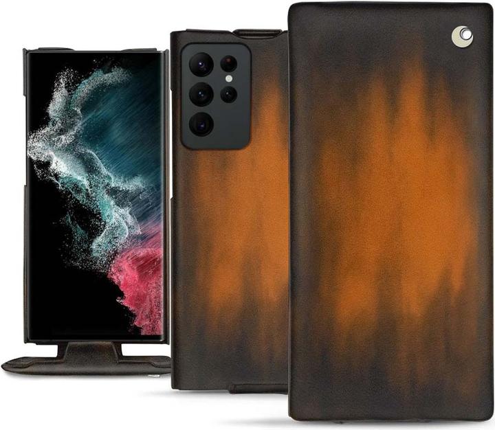 Produktbild Noreve Lederschutzhülle vertikal (Samsung Galaxy S22 Ultra (5G))