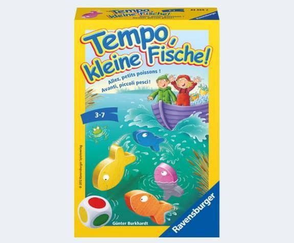 Produktbild Ravensburger Tempo, kleine Fische. (Französisch, Italienisch, Deutsch)