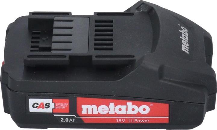 Image du produit Metabo Basic Set 1x batterie Li-Power 18 V 2,0 Ah CAS Li-Ion ( 625596000 ) + chargeur ASC 55 (18 V)
