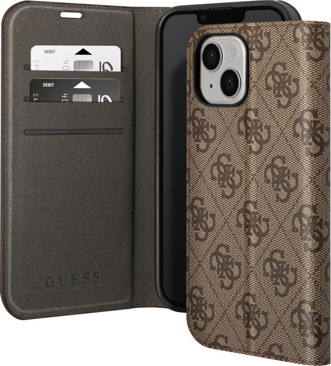Immagine prodotto Guess GUBKP14SHG4SHW iPhone 14 6.1" brązowy/marrone libro 4G Vintage Gold Logo (Apple iPhone 14)