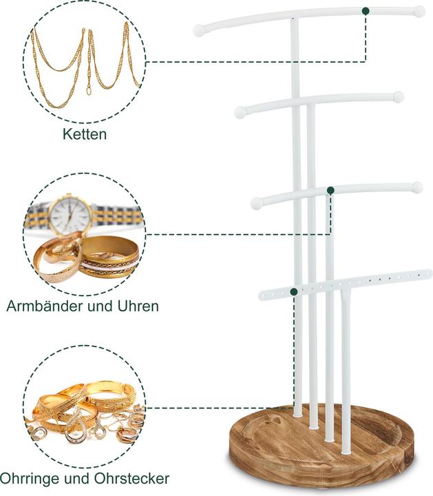 Actual product image Relaxdays Jewellery stand