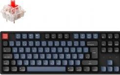 Produktbild Keychron K8 Pro (schwarz/blau, DE-Layout, Gateron G Pro Red, Hot-Swap, Aluminiumrahmen, RGB, PBT) (DE, Kabellos)