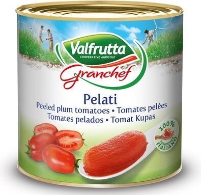 Produktbild Valfrutta Geschälte Tomaten (2500 g)