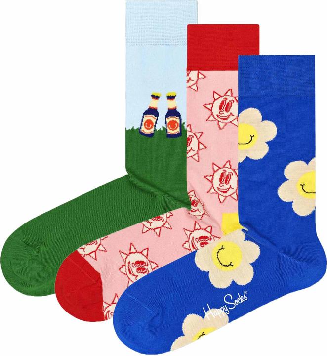 Image du produit Happy Socks Picnic Time Gift Set (Lot de 3, 41 - 46)
