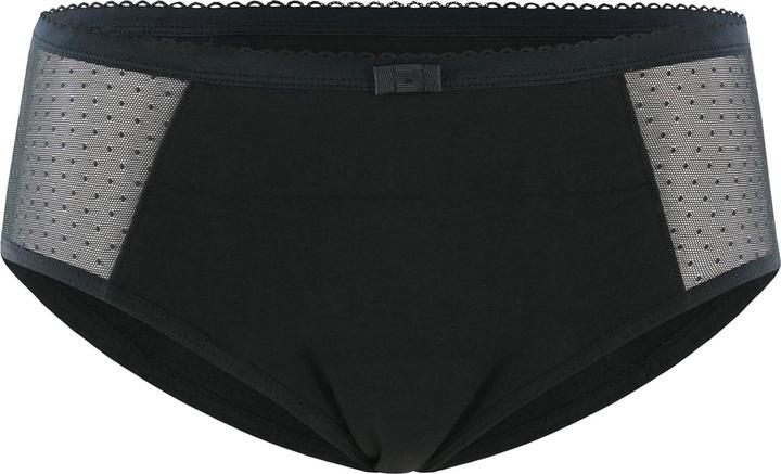 Produktbild DIM Boxer Lace Stark schwarz mit Meshdetail (S)