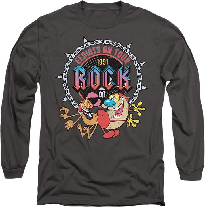 Immagine prodotto Ren & Stimpy Eediots On Tour Maglietta Adulto Unisex (L)