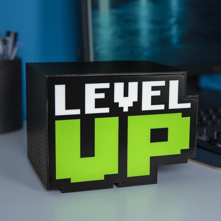 Actual product image Paladone Products Geek Level Up lamp with sound